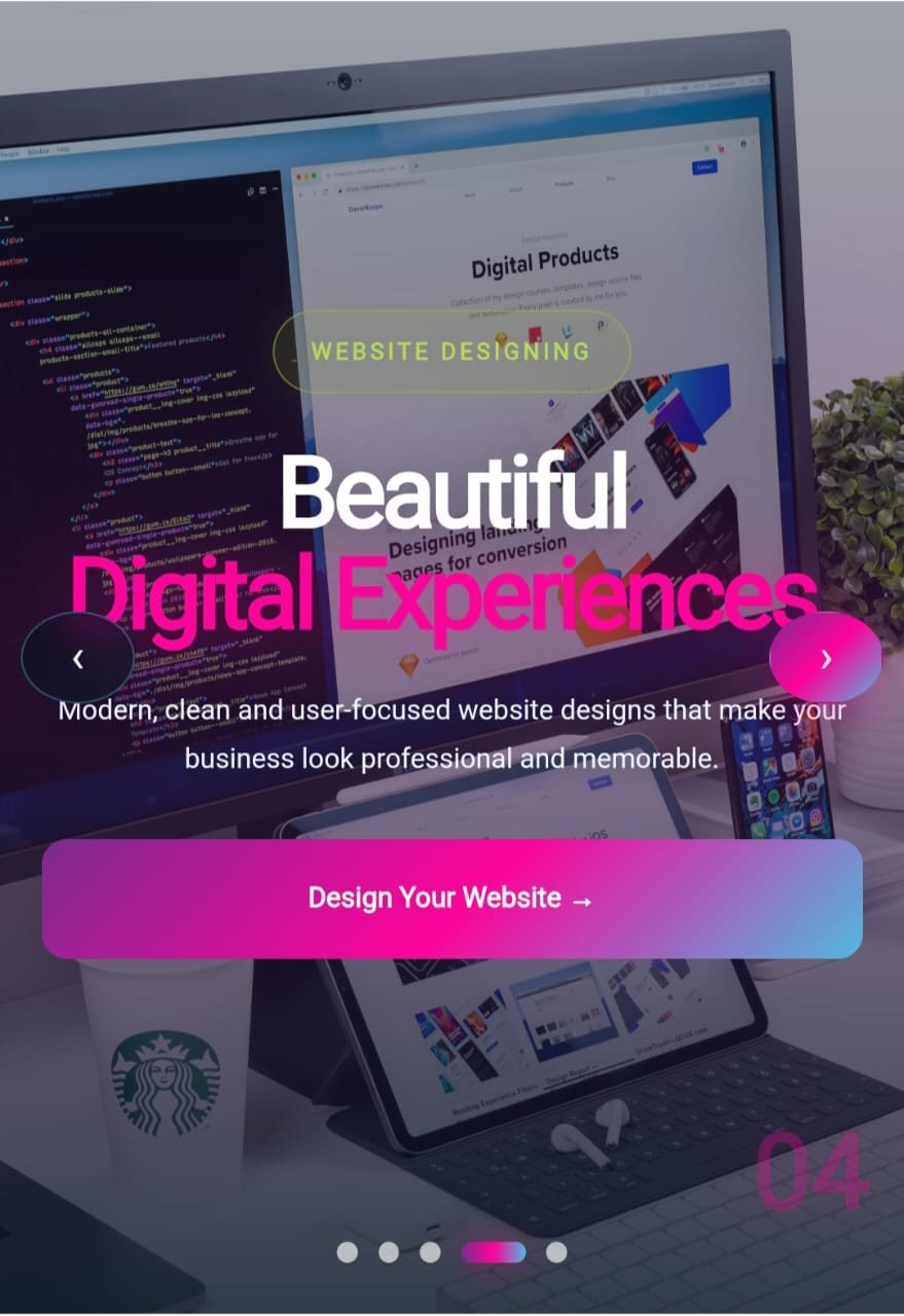 Grow More Digital Website Screenshot