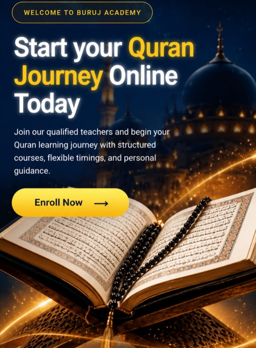 Burooj Academy Website Screenshot